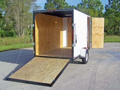 Enclosed Trailer, Typical CDX Plywood Lined