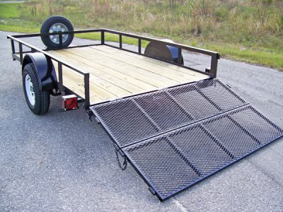 Folding Ramp Loading Position, 3K GVWR